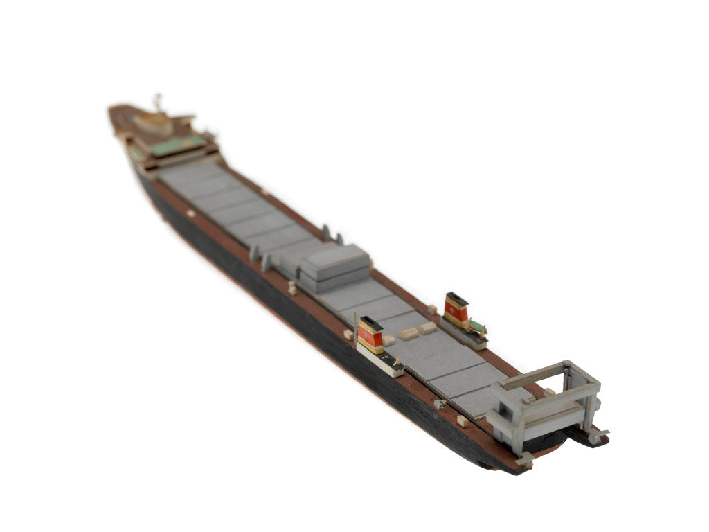 Detail of Waterline model; Miniature model by Reginald Carpenter