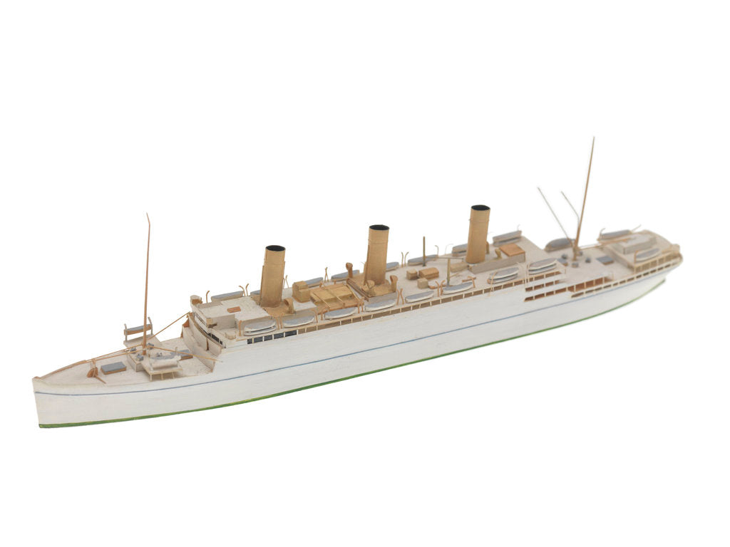 Detail of Waterline model; Miniature model by Reginald Carpenter