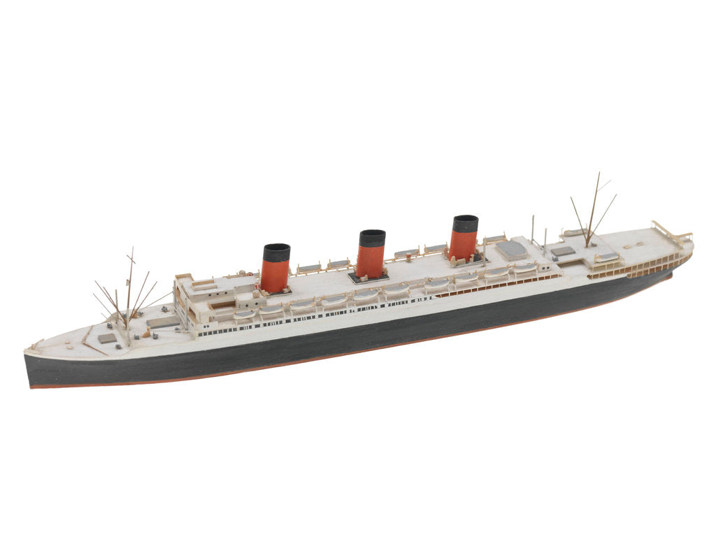 Detail of Waterline model; Miniature model by Reginald Carpenter