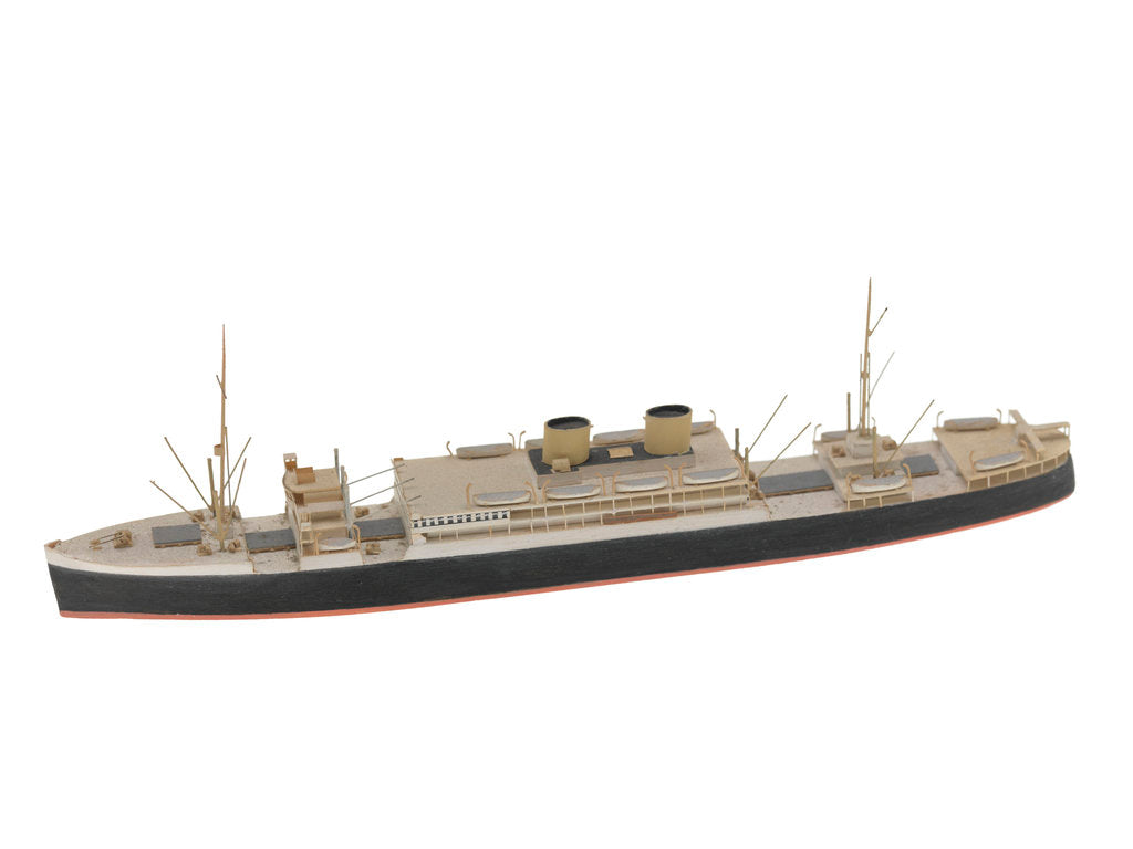 Detail of Waterline model; Miniature model by Reginald Carpenter