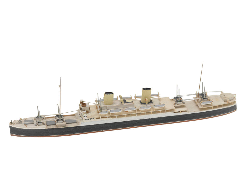 Detail of Waterline model; Miniature model by Reginald Carpenter