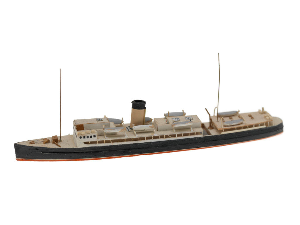 Detail of Waterline model; Miniature model by Reginald Carpenter
