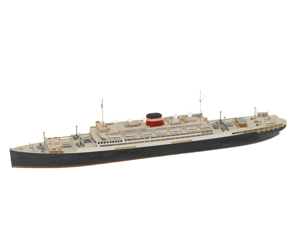 Detail of Waterline model; Miniature model by Reginald Carpenter
