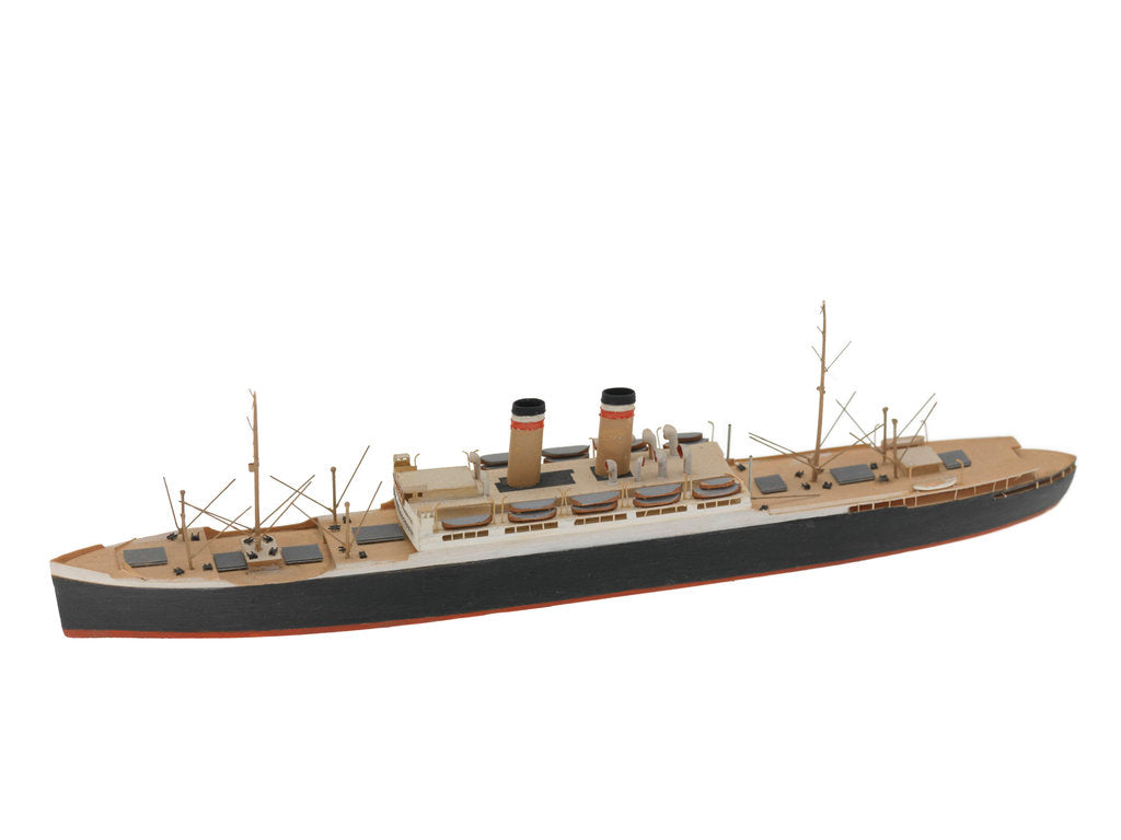 Detail of Passenger/cargo vessel by Reginald Carpenter