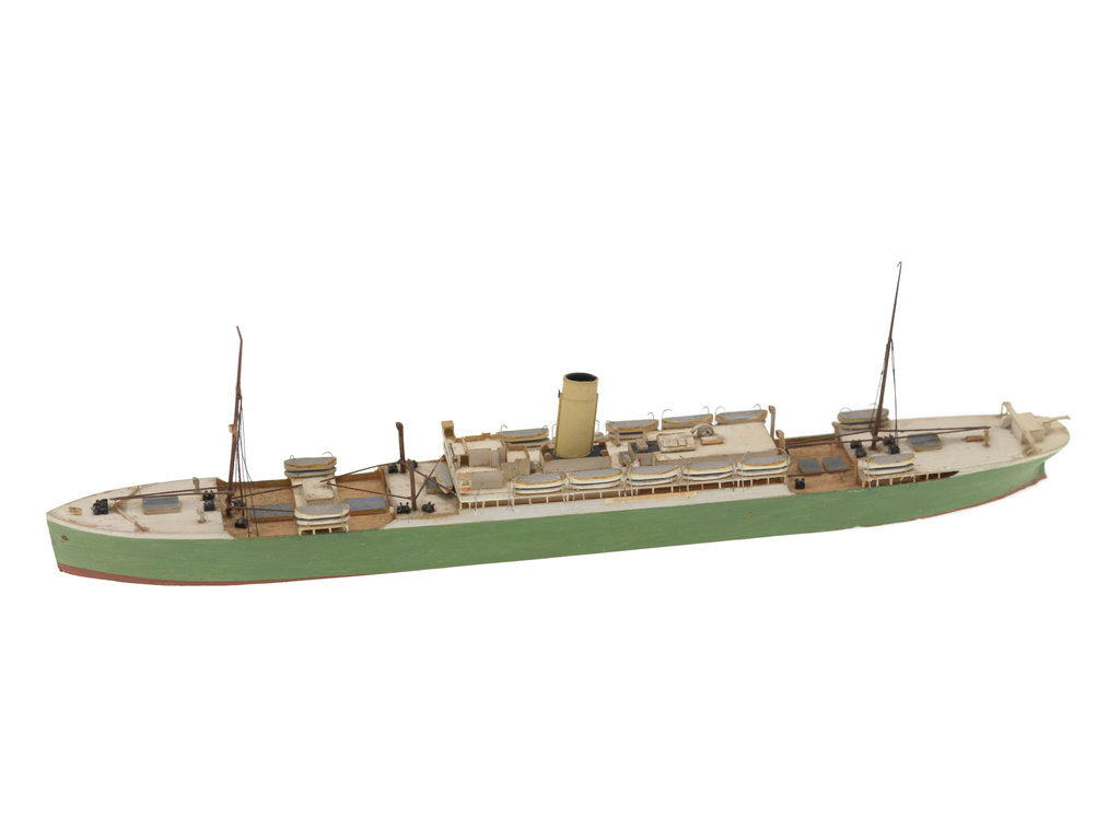 Detail of Passenger/cargo vessel by Reginald Carpenter