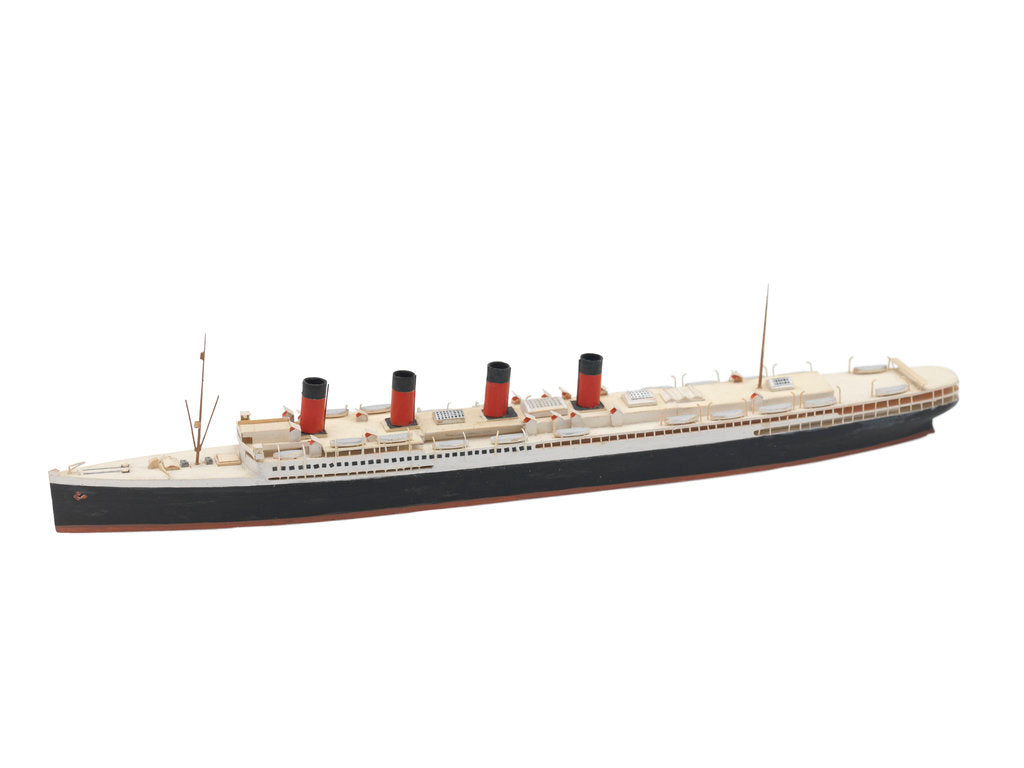 Detail of Passenger vessel; Liner by Reginald Carpenter
