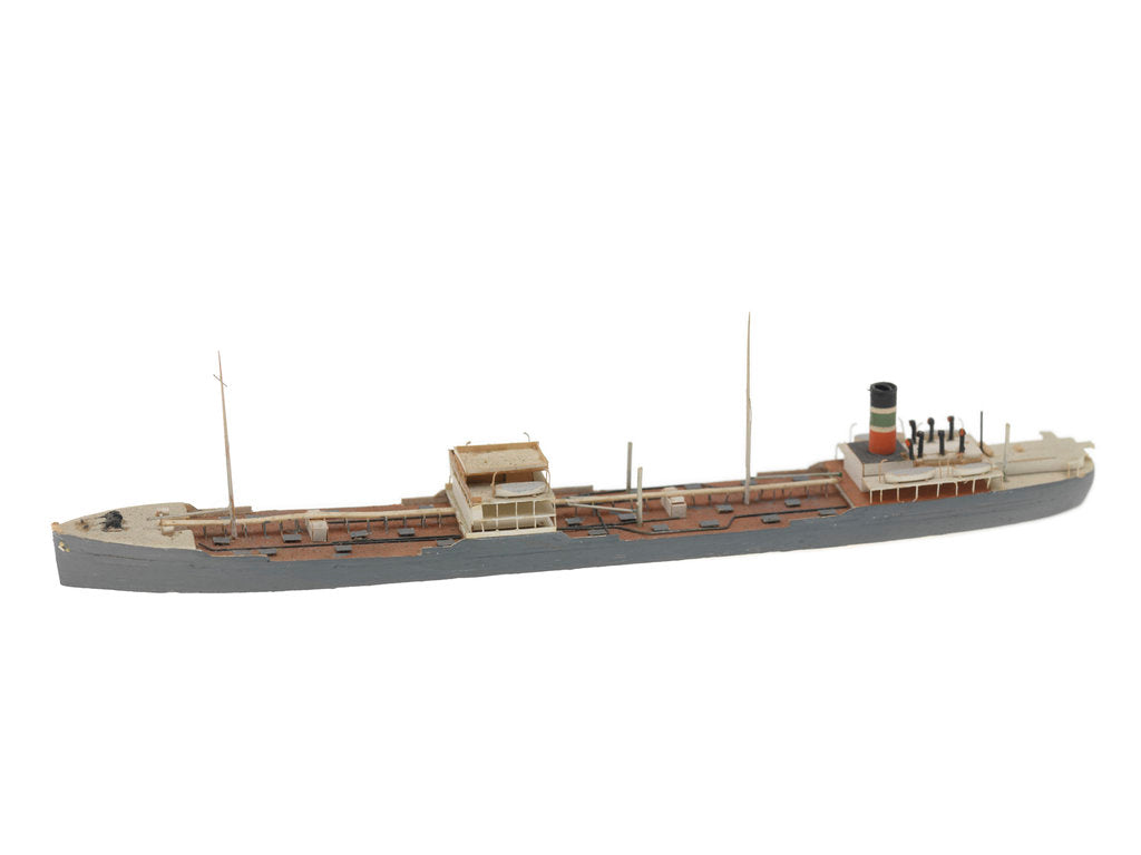 Detail of Cargo vessel; Oil tanker by Reginald Carpenter