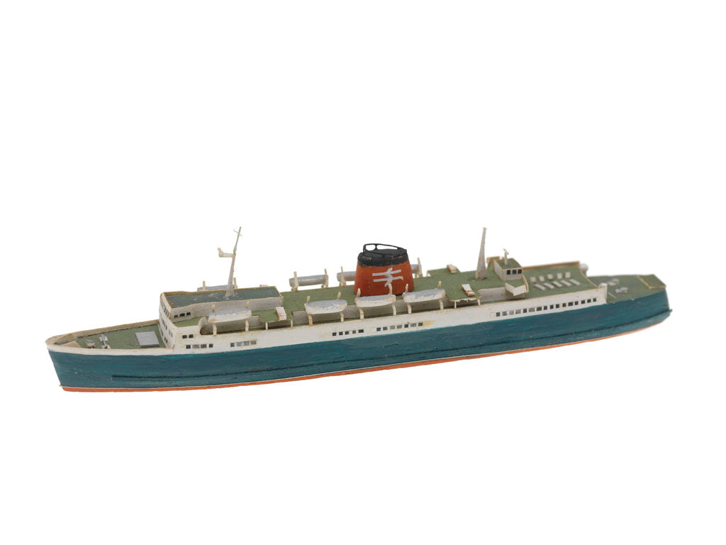 Detail of Passenger/cargo vessel;Ferry by Reginald Carpenter