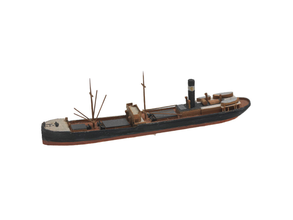 Detail of Waterline model; Miniature model by Reginald Carpenter