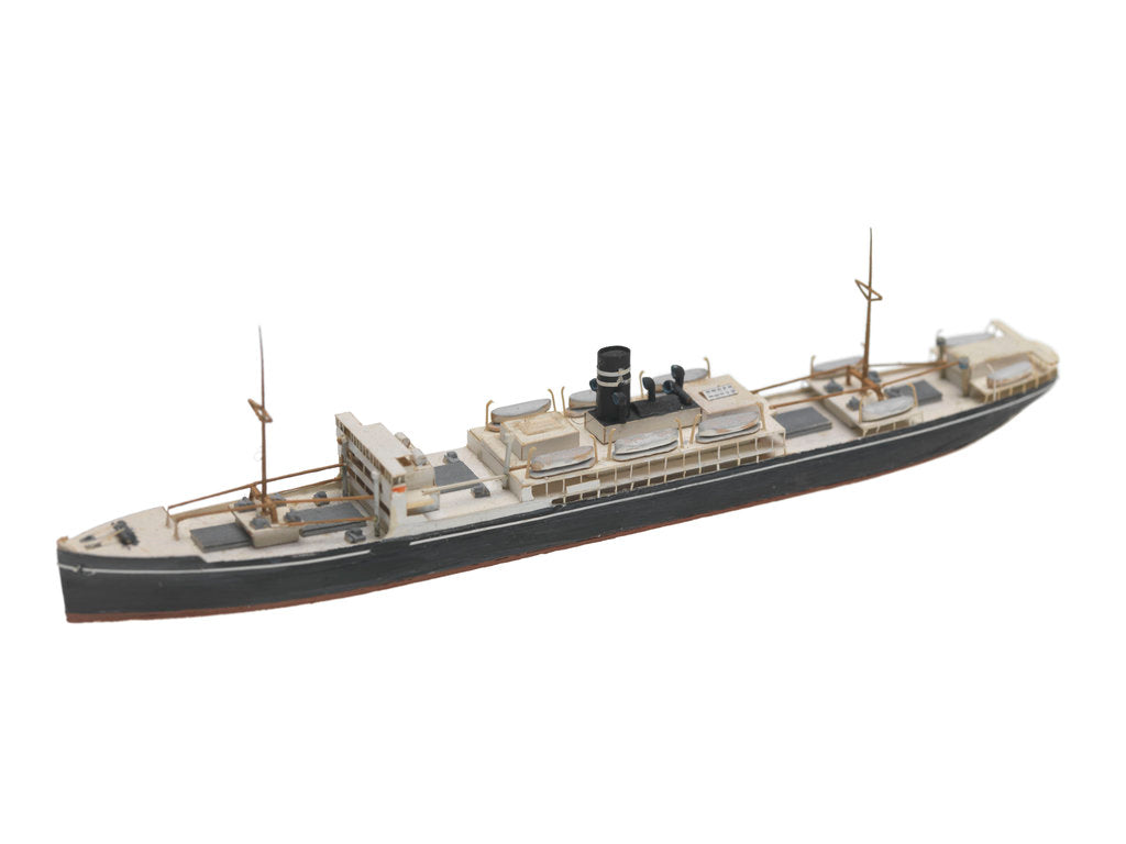 Detail of Waterline model; Miniature model by Reginald Carpenter