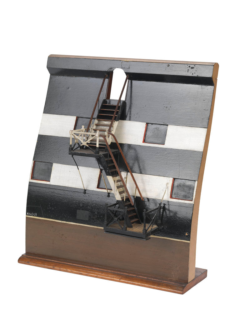 Detail of Sectional model by unknown