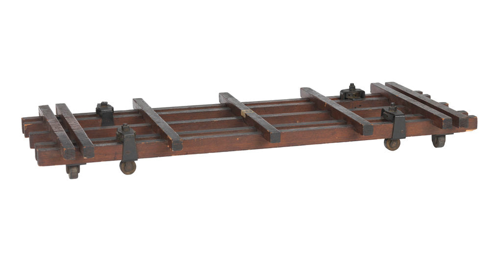 Detail of Equipment model; Dockyard truck model by Unknown