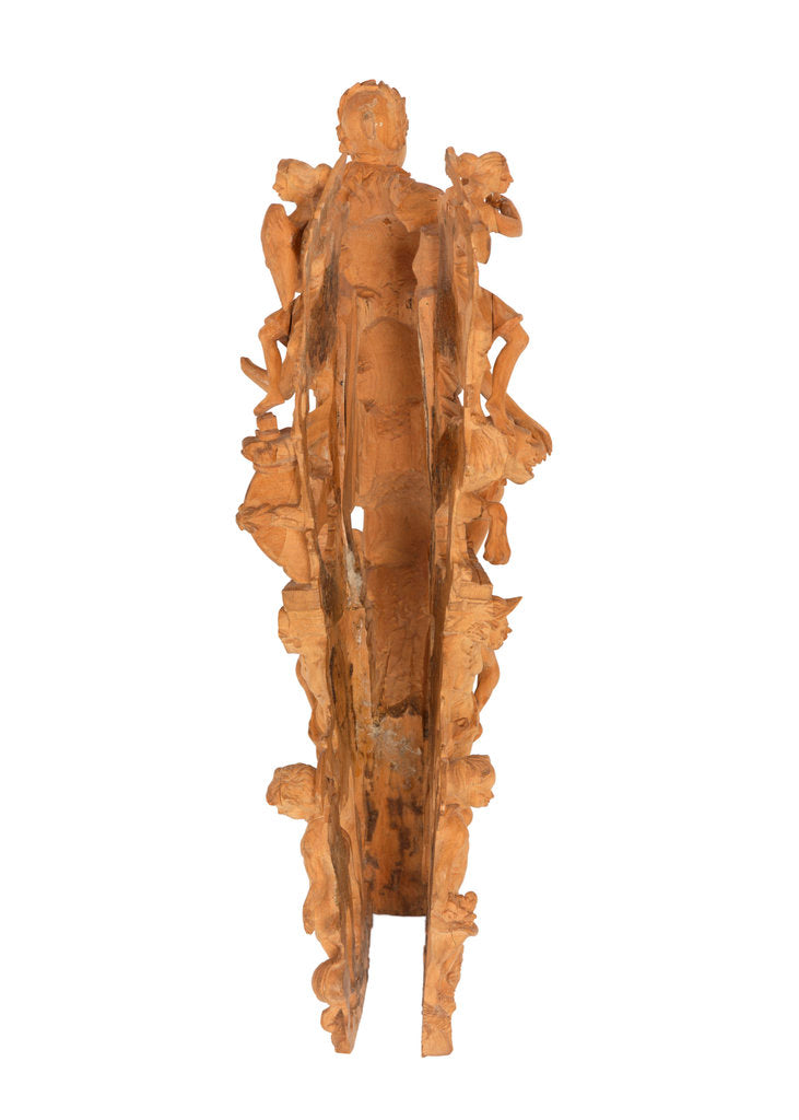 Detail of Figurehead model of First Rate 100-gun warship HMS 'Victory' (1765) by William Savage