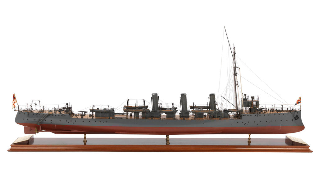 Detail of HMS 'Forward' (1904); HMS 'Foresight' (1904) by Fairfield Shipbuilding & Engineering Co. Ltd