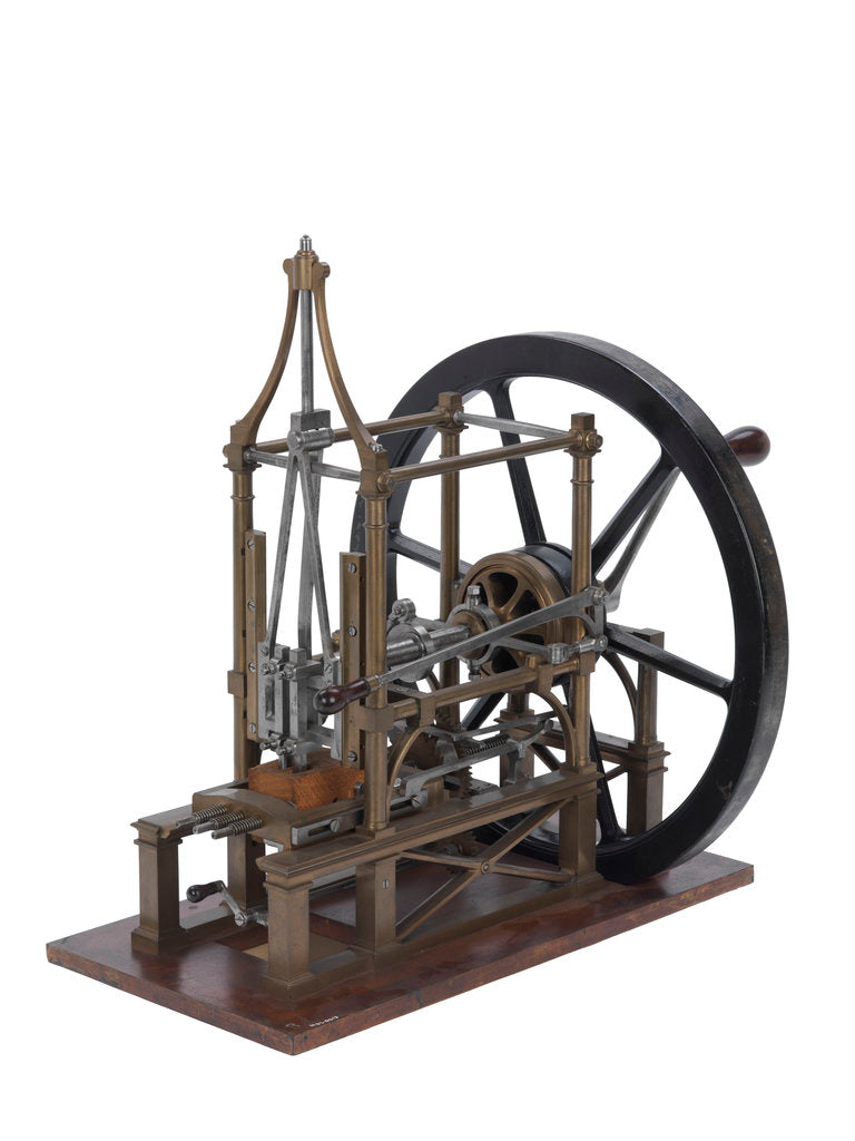 Detail of Structural model; Mortising machine by Marc Isambard Brunel