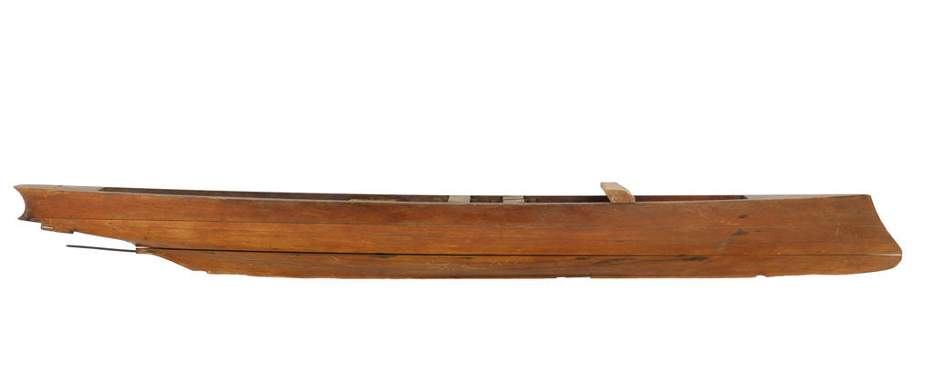 Detail of Tank testing model; Design model by unknown