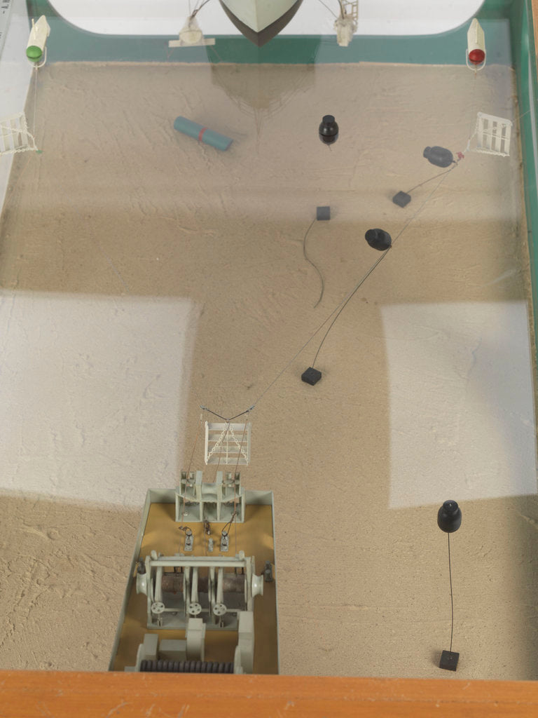 Detail of Instructional model; Waterline model by unknown