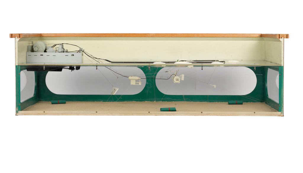 Detail of Instructional model; Waterline model by unknown