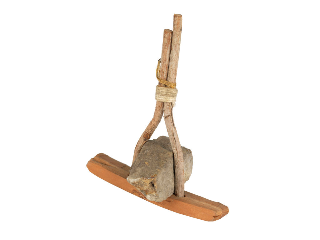 Detail of Equipment model; Anchor model; Half killick by Unknown