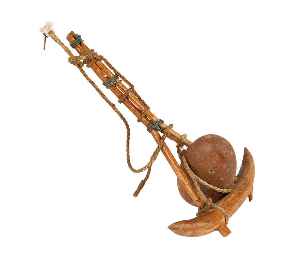 Detail of Equipment model; Anchor model; Killick by Unknown