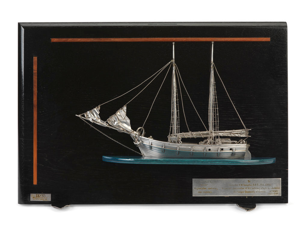 Detail of Waterline model by Gerald John Blake