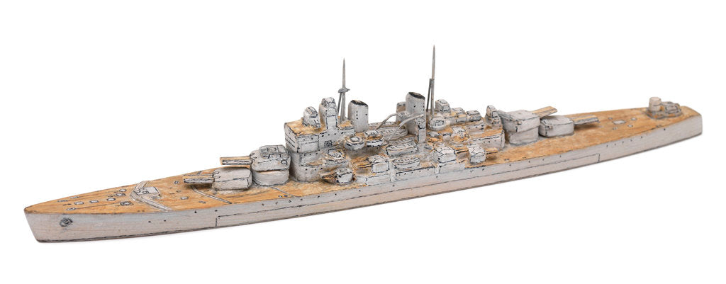 Detail of 'Vanguard'; Warship; Battleship by Howard Kennard