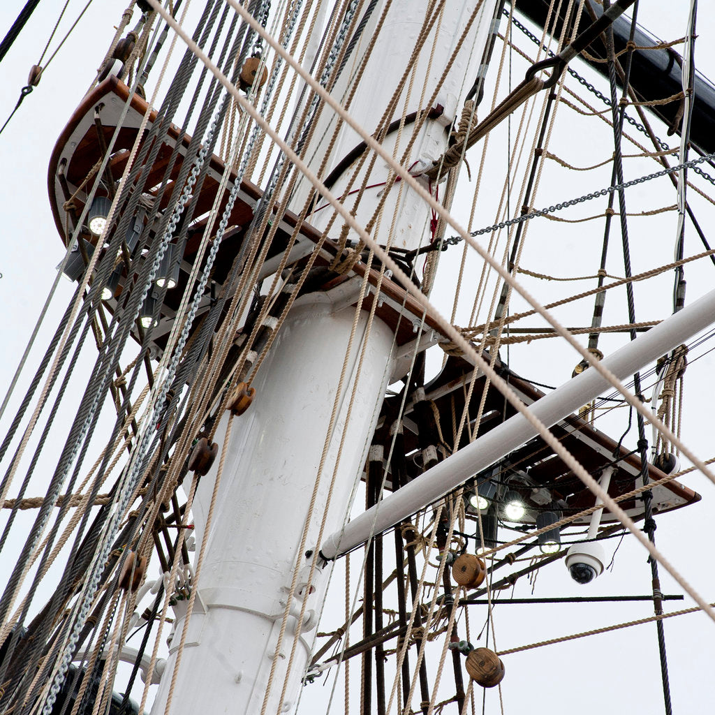 Detail of Refurbished clipper 'Cutty Sark' (1869), re-opened 25 April 2012 by Royal Museums Greenwich Photo Studio