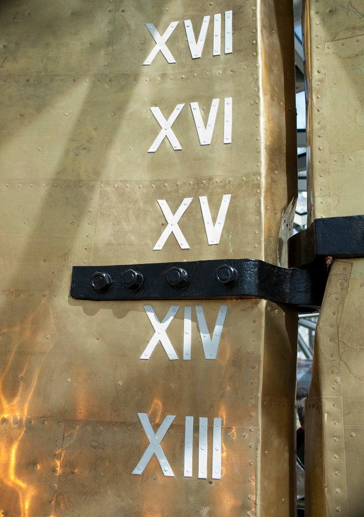Detail of Refurbished clipper 'Cutty Sark' (1869), re-opened 25 April 2012 by Royal Museums Greenwich Photo Studio