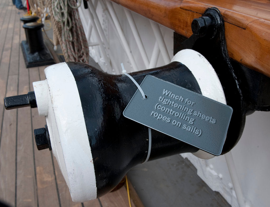Detail of Refurbished clipper 'Cutty Sark' (1869), re-opened 25 April 2012 by Royal Museums Greenwich Photo Studio