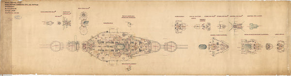 Shelter Dk & Bridges for 'Royal Oak' (1936)