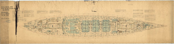 Platform Deck for 'Royal Oak' (1936)