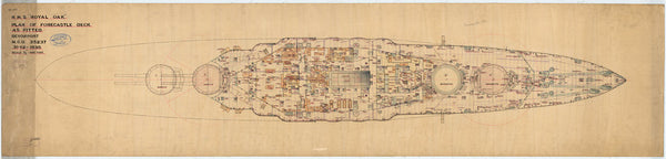 Forecastle Deck for 'Royal Oak' (1936)