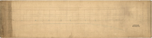 Lines plan for TSS ‘Czaritza’ (1915)