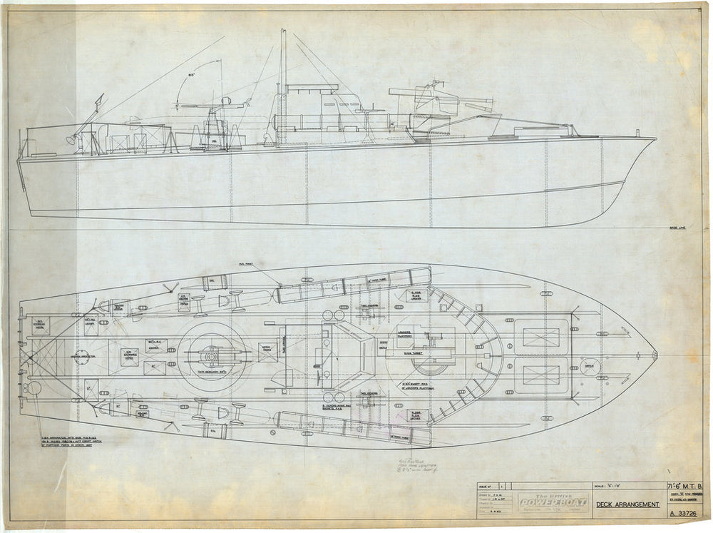 71ft 6” MGB 74-81 and 107-117: A33276 Profile & deck as MTB