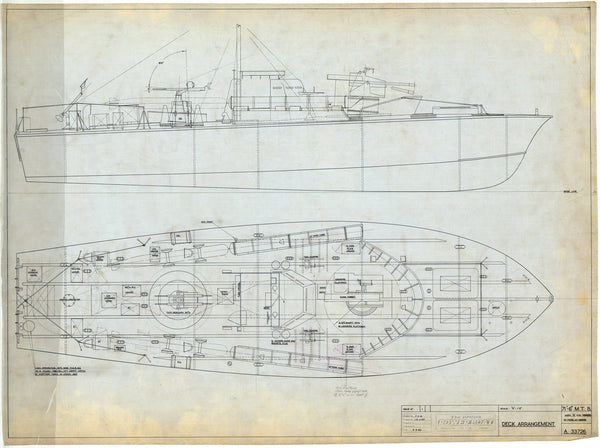 71ft 6” MGB 74-81 and 107-117: A33276 Profile & deck as MTB