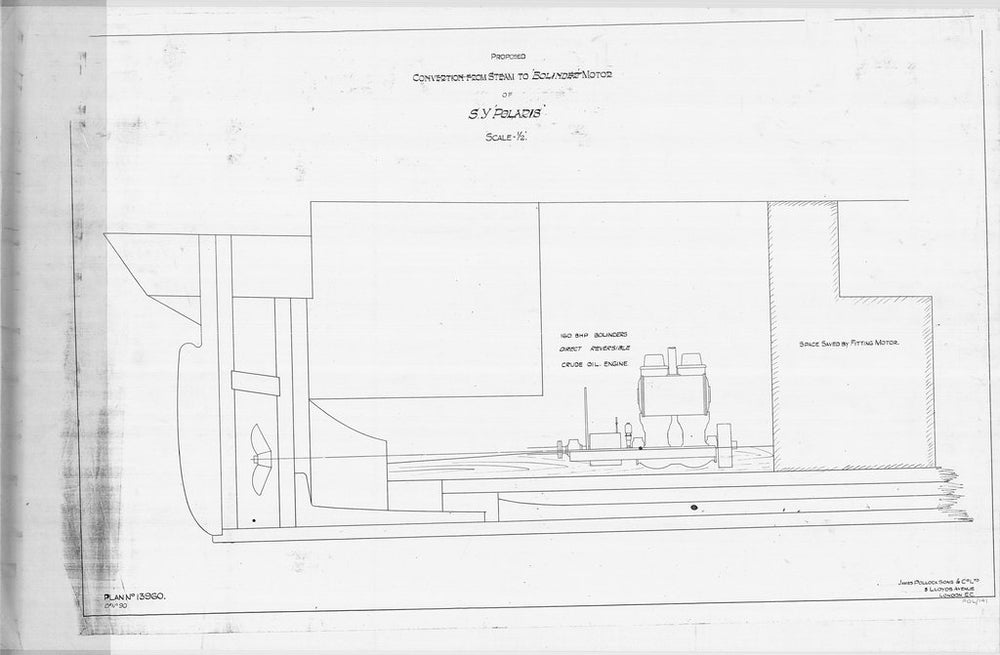 Proposed Conversion from steam to ‘Bolinder’ Motor for 'Polaris'