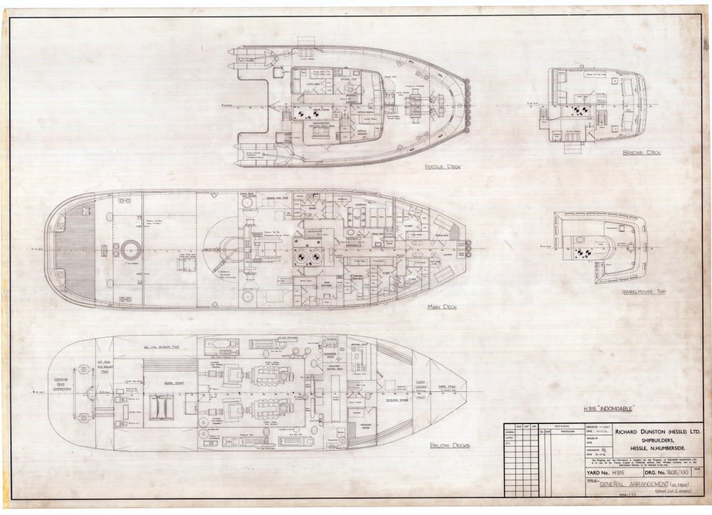 All decks plan for Formidable