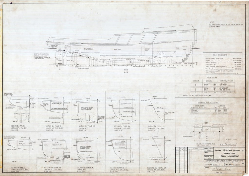 Docking Plan for Formidable