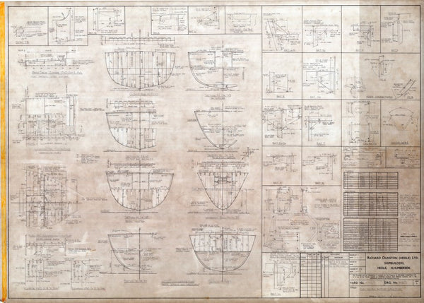 Forward double bottom plan for Formidable