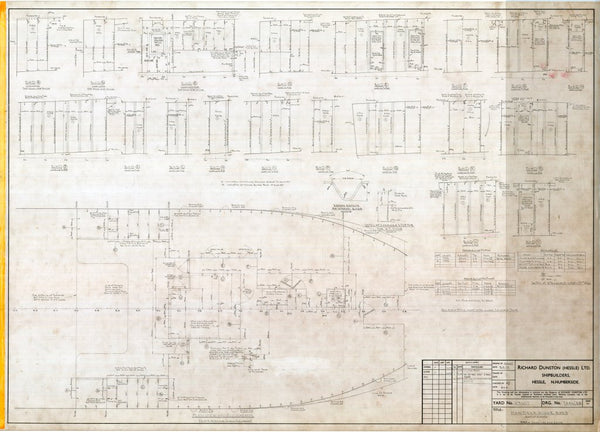 Main deck plan for Formidable