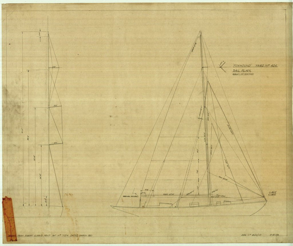 Plan for 'Foxhound' (1935)