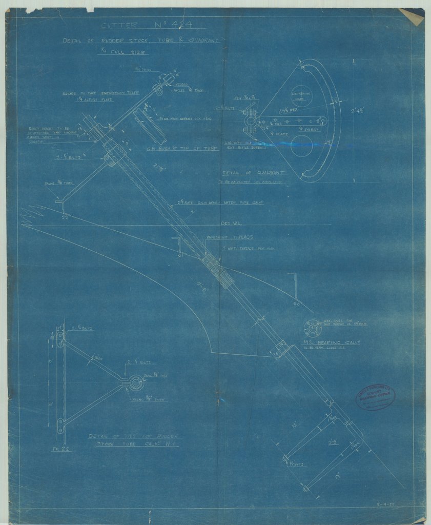 Plan for 'Foxhound' (1935)