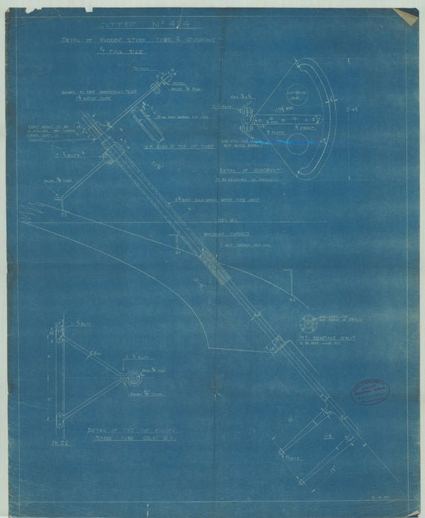 Plan for 'Foxhound' (1935)