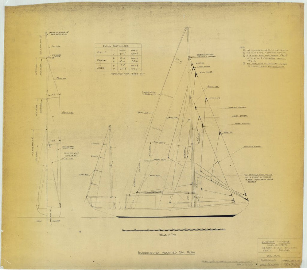 Plan for 'Bloodhound' (1936)