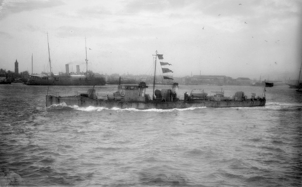 Detail of Torpedo boat, 1st class HMS 'TB 101' (1888) by unknown