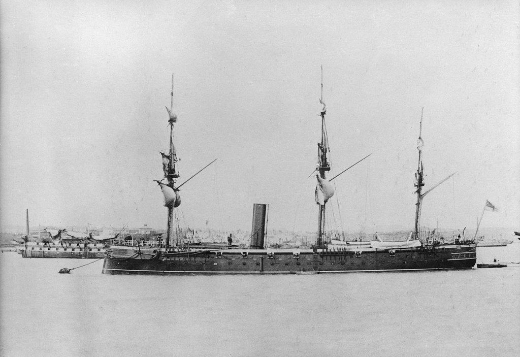 Detail of Photograph of HMS Thetis by unknown