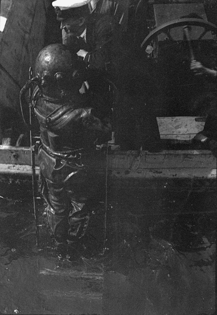 Detail of Diver - life in the Navy by unknown