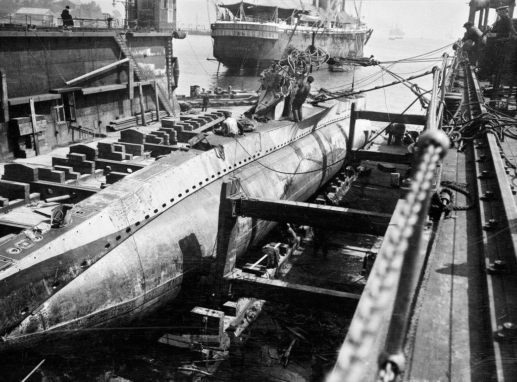 Detail of Submarine, Germany (1915) by unknown