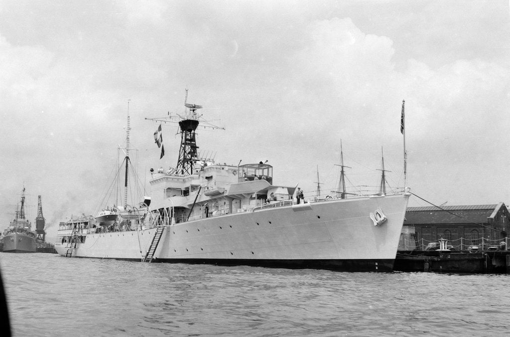 Detail of HMS ‘Surprise’ (1945) by unknown