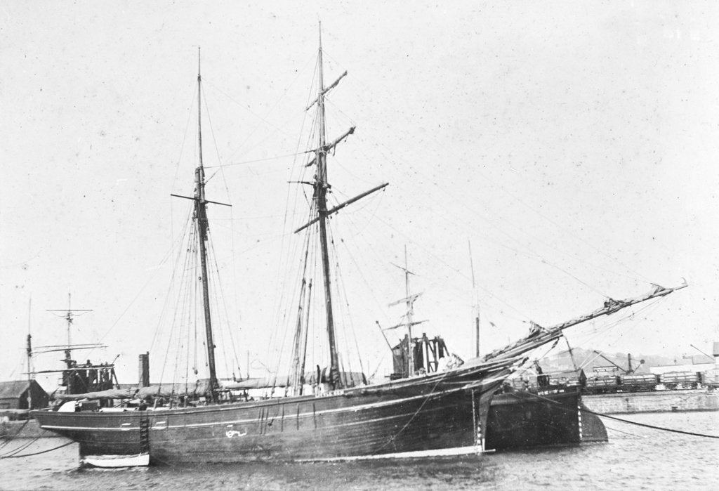 Detail of Photograph of the vessel 'Little Gem' (1893) by unknown